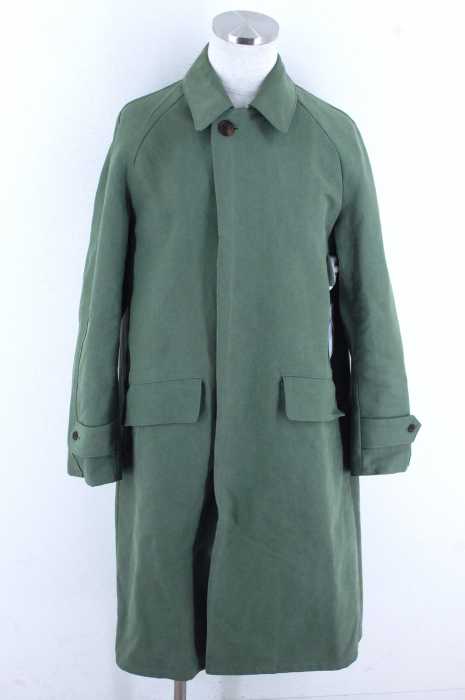 AURALEE (オーラリー) 15AW ウォッシュドダブルクロス バルカラーコート メンズ アウター
