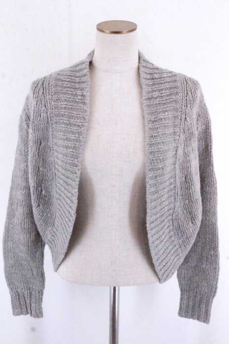 TSUMORI CHISATO （ツモリチサト） 14AW ラメ混ローゲージニットカーディガン レディース トップス