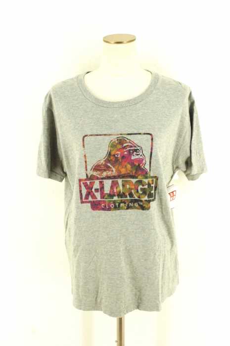 X-LARGE (エクストララージ) プリントロゴ半袖Tシャツ レディース トップス