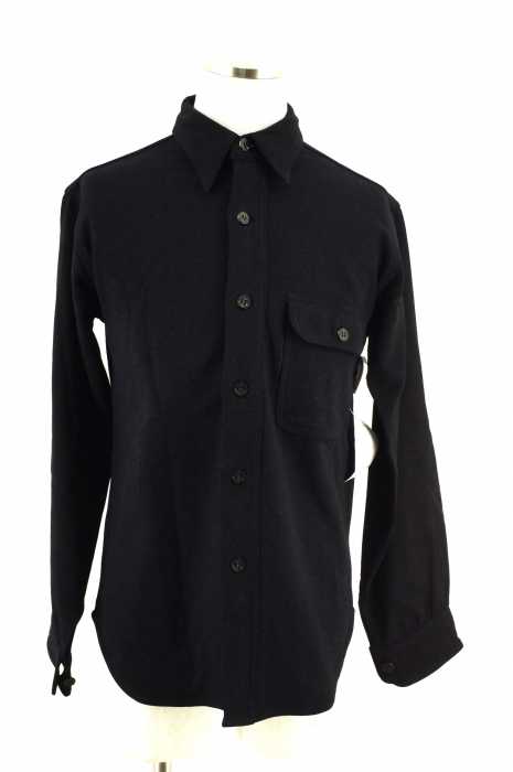 NAVAL CLOTHING FACTORY　 （ナーバルクロッシングファクトリー） ウールシャツ メンズ トップス