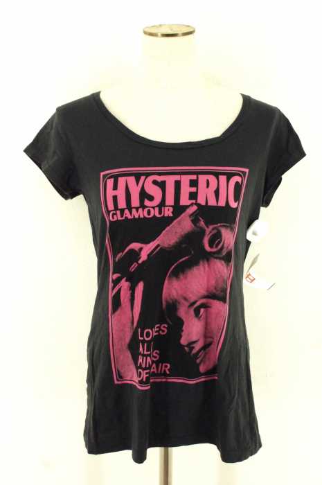 HYSTERIC GLAMOUR (ヒステリックグラマー) 半袖プリントTシャツ レディース トップス