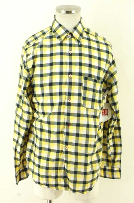 Engineered Garments （エンジニアードガーメンツ） ブロックチェック柄 ボタンダウンシャツ メンズ トップス