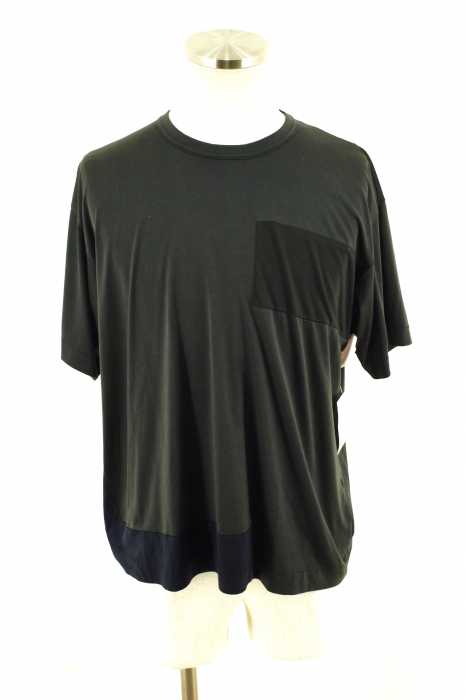 COMME des GARCONS HOMME (コムデギャルソンオム) AD1993 バイカラー半袖Tシャツ メンズ トップス