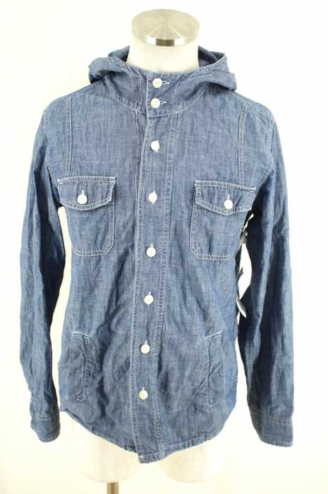 SOPHNET. （ソフネット） HOODED CHAMBRAY SHIRT メンズ トップス