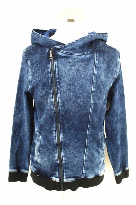 GUESS （ゲス） フーデッドデニムブルゾン メンズ アウター