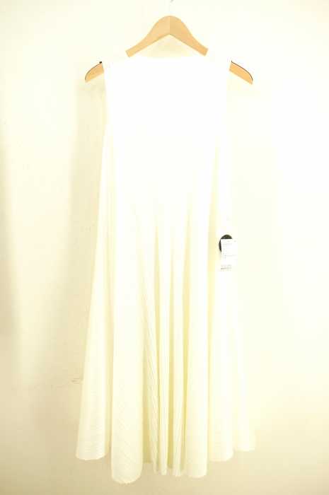 PLEATS PLEASE ISSEY MIYAKE（プリーツプリーズイッセイミヤケ） 19SS LUSTER プリーツ加工 ノースリーブフレアドレスワンピース レディース ワンピース