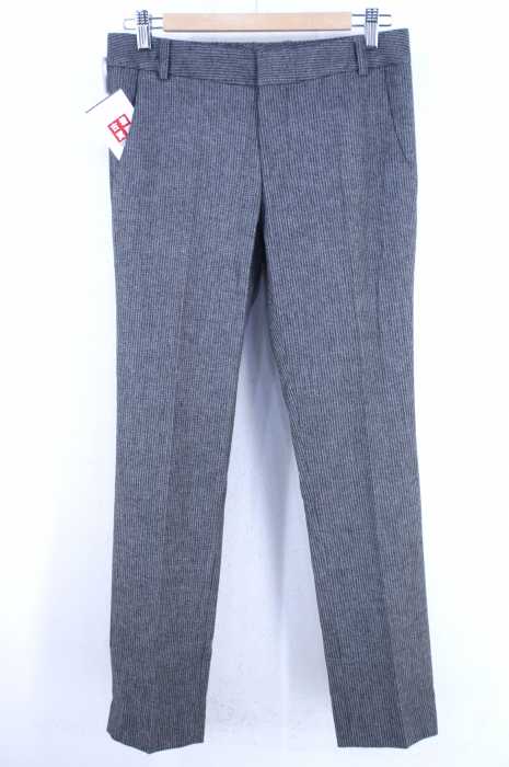 MY PANTS(マイパンツ) 総柄タック入りストレートパンツ レディース パンツ