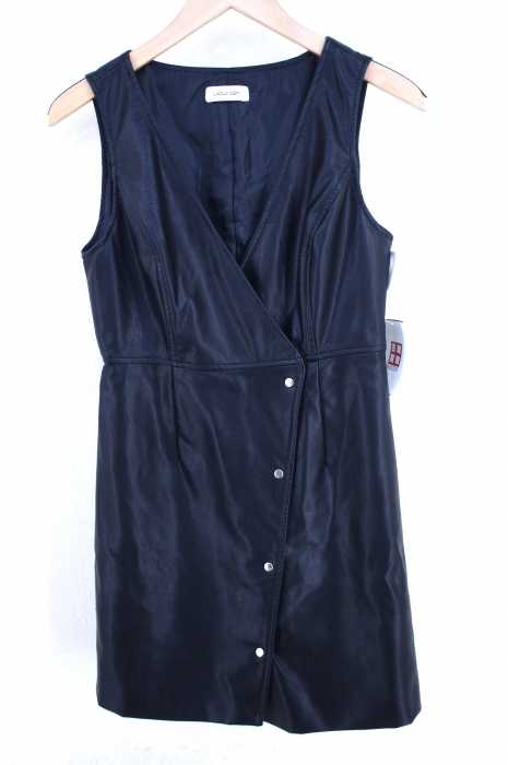 LAGUA GEM（ラグアジェム） 18AW FAKE LEATHER CLOTH OP レディース ワンピース