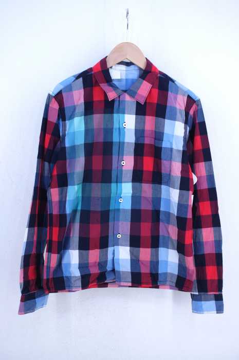 N.HOOLYWOOD （エヌハリウッド） 12SS コットンチェックシャツ メンズ トップス