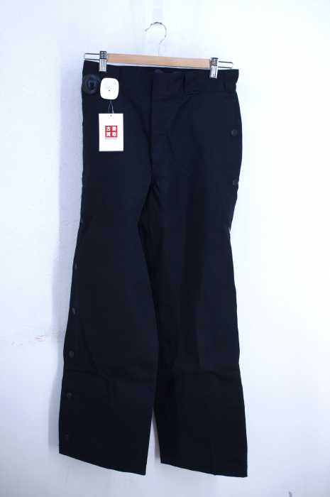 MYne × Dickies（マインディッキーズ） side snap wide pants メンズ パンツ