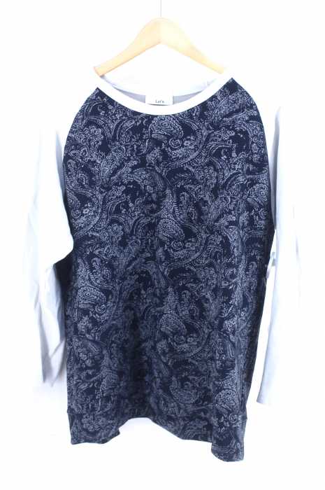LUI（ルイス） ラグランペイズリーTシャツ メンズ トップス