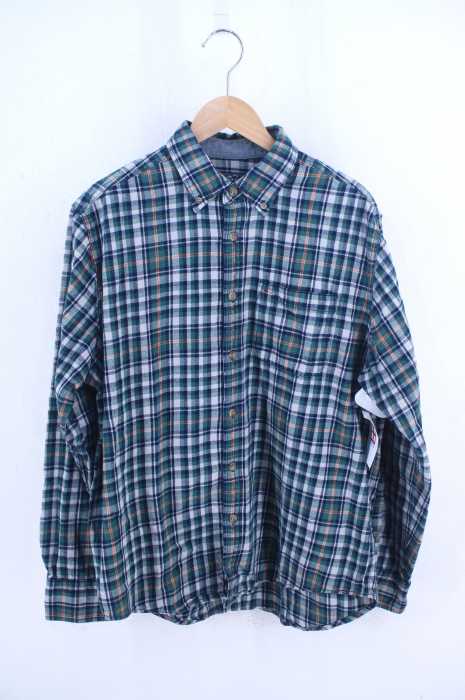 Eddie Bauer （エディーバウアー） チェックBDネルシャツ メンズ トップス