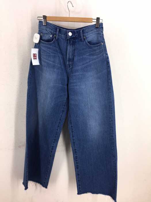 BEAUTY&YOUTH UNITED ARROWS（ビューティーアンドユースユナイテッドアローズ） カットオフ加工ワイドデニムパンツ レディース パンツ