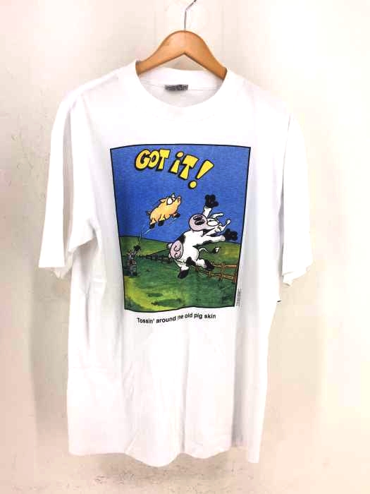 USED古着（ユーズドフルギ） STANLEY DESANTIS プリントTEE メンズ トップス