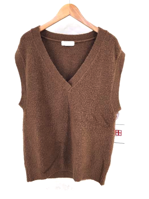 B:MING by BEAMS(ビーミングバイビームス) 18AW モールストレッチ ベスト レディース トップス