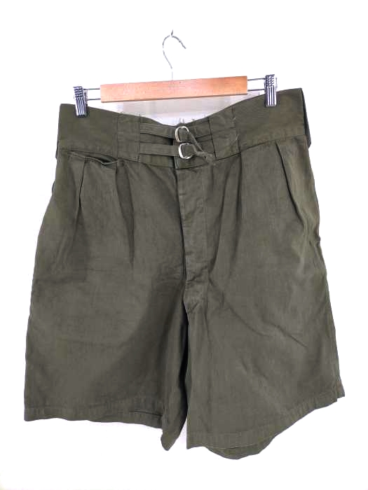 USED古着（ユーズドフルギ） Italian Military Gurkha Shorts  イタリア軍グルカショーツ メンズ パンツ