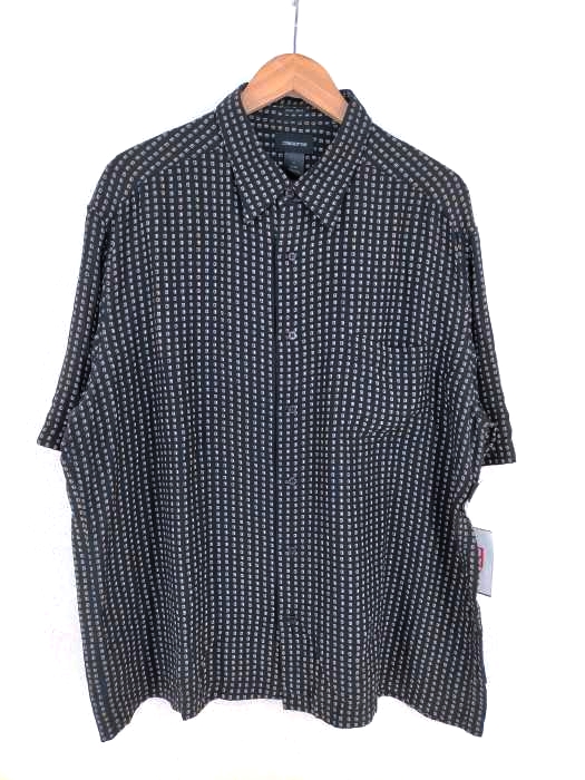 Claiborne（クレイボーン） 総柄 シルクビックシルエットシャツ メンズ トップス