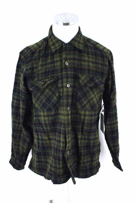 PENDLETON（ペンドルトン） チェック柄ウールボタンシャツ メンズ トップス