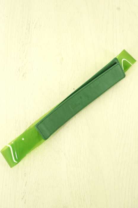 JIL SANDER NAVY （ジルサンダーネイビー GREEN PVC Belt ベルト レディース ファッション雑貨