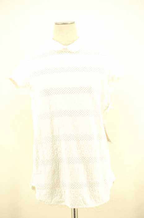 BEAMS BOY (ビームスボーイ) バックボタンレースブラウス レディース トップス