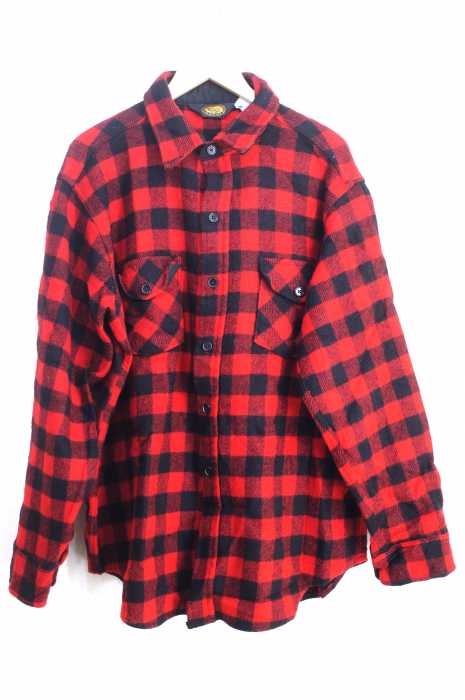 WOOLRICH(ウールリッチ) 80~90S USA製 バッファローチェックネルシャツ メンズ トップス