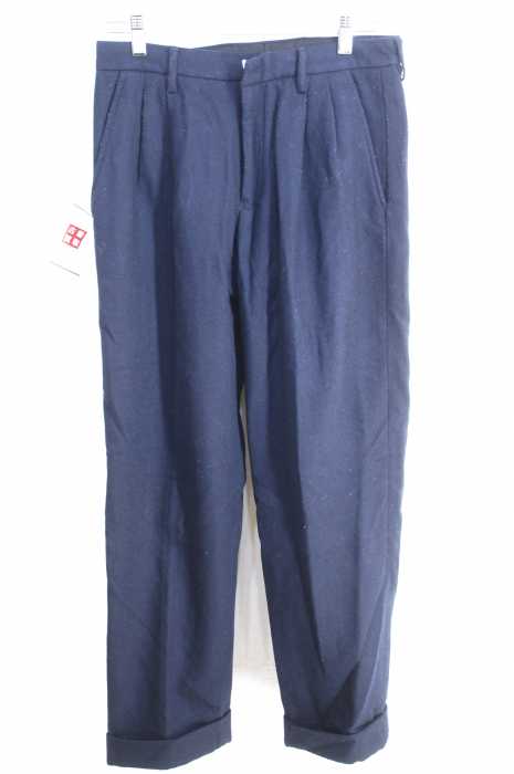 District UNITED ARROWS（ディストリクトユナイテッドアローズ） ワイドウールスラックスパンツ メンズ パンツ