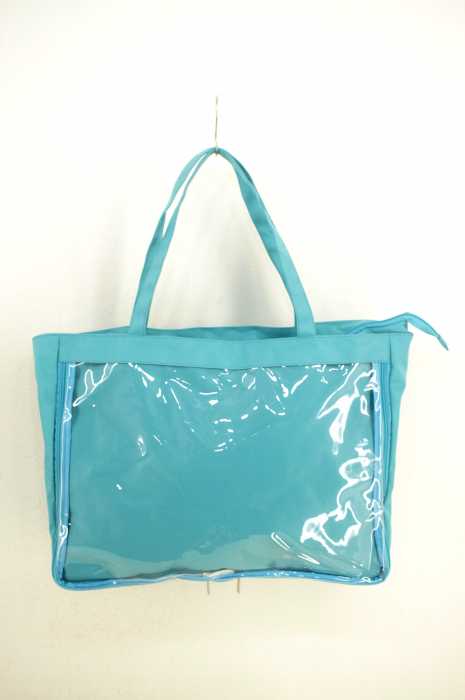 USED古着  （ユーズドフルギ） PVC×キャンバス トートバッグ レディース バッグ