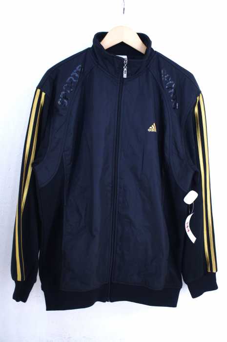 adidas （アディダス） 素材切り替え3ラインナイロンジャケット メンズ アウター