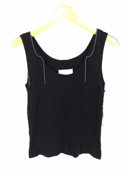 Martin Margiela（マルタンマルジェラ） 06SS 白タグ　ボールチェーン装飾　ノースリーブトップス レディース トップス