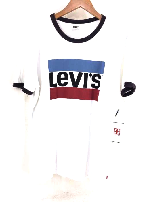 Levis(リーバイス) ロゴプリント リンガーTEE メンズ トップス