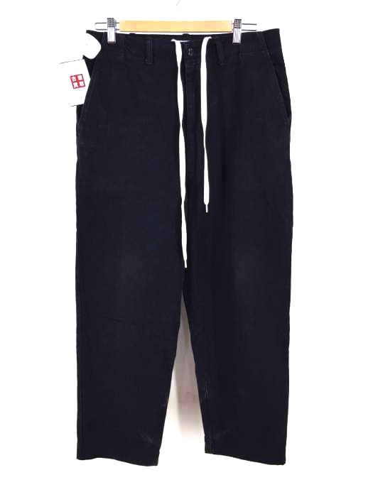 e.sen（イーセン） thomas black denim　イージーワイドデニムパンツ メンズ パンツ