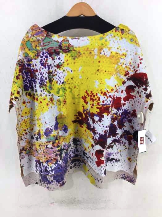 ISSEY MIYAKE(イッセイミヤケ) 19SS SPLASH JERSEY 総柄 断ち切り レディース トップス