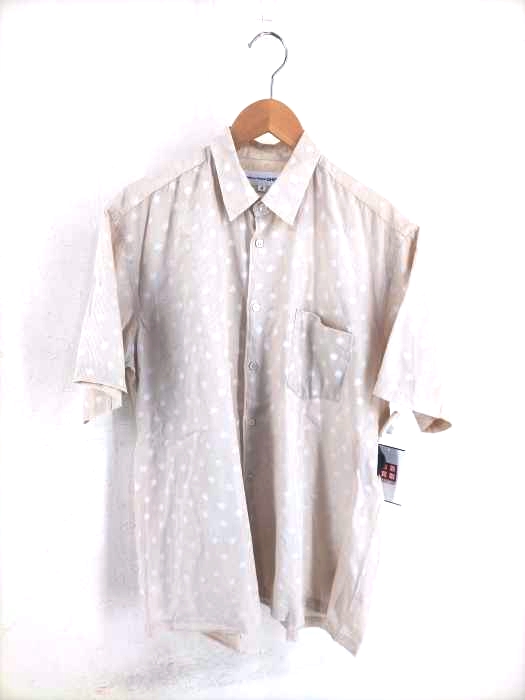 COMME des GARCONS SHIRT（コムデギャルソンシャツ） フランス製 総柄ボタンシャツ メンズ トップス