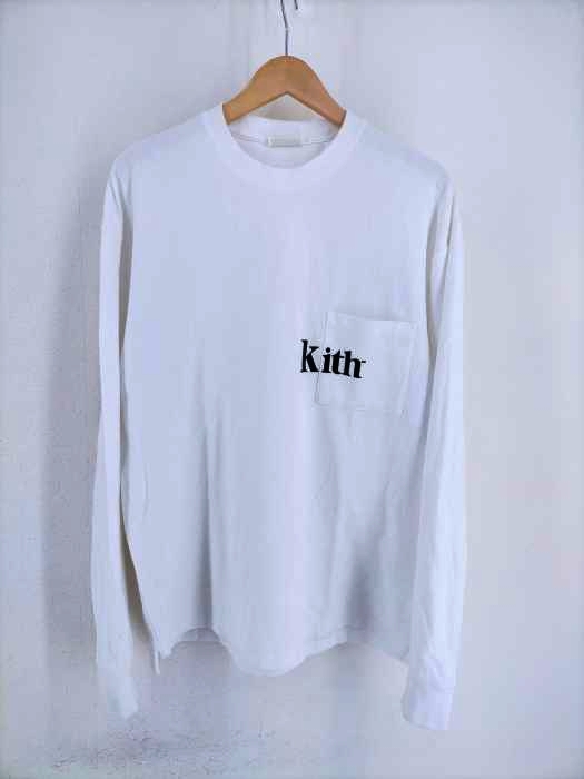 KITH（キス） 2021SS ロゴプリント L/S Quinn Tee メンズ トップス