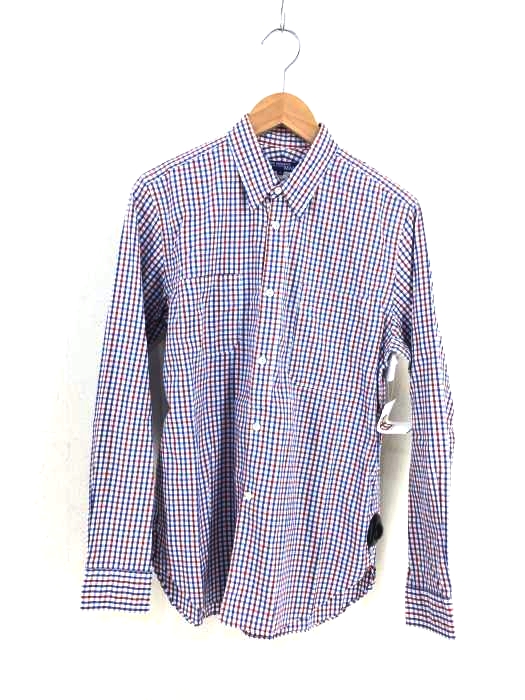 JUNYA WATANABE COMME des GARCONS MAN（ジュンヤワタナベコムデギャルソンマン） AD2008 ガチャポケギンガムチェック長袖シャツ メンズ トップス