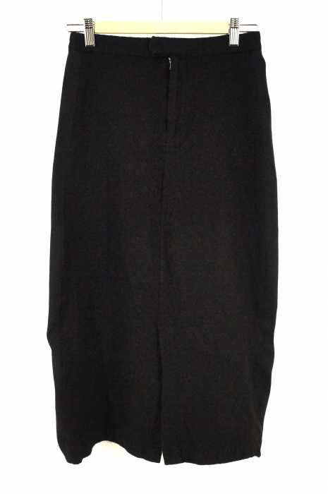 tricot COMME des GARCONS（トリココムデギャルソン） AD2001 製品染スリットロングスカート レディース スカート
