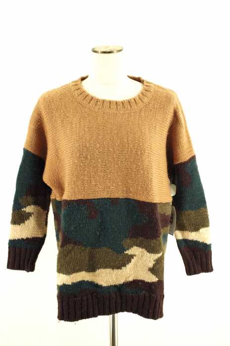 BEAMS BOY （ビームスボーイ） 切替ニットトップス レディース トップス