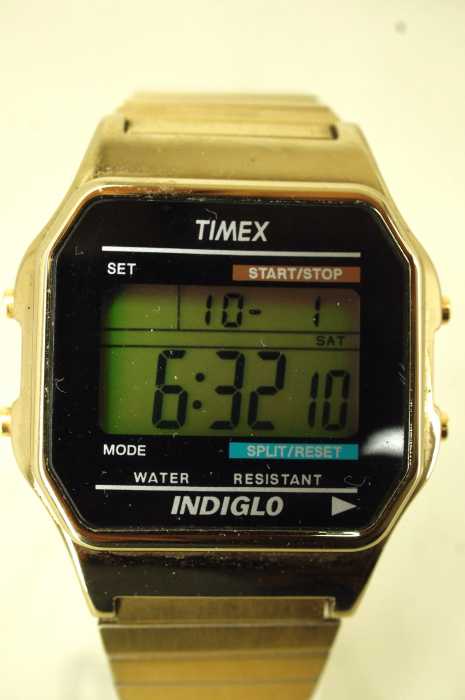 TIMEX （タイメックス） デジタル　インディグロ メンズ 腕時計