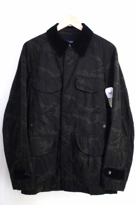 COMME des GARCONS HOMME (コムデギャルソンオム) AD2011 襟コーデュロイカモ柄カバーオール メンズ アウター