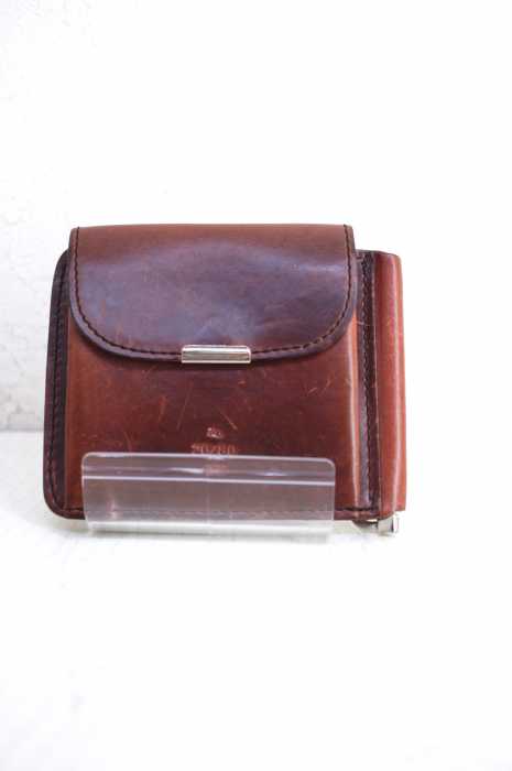 Leather clip wallet 20/80 財布 20 80 トゥエンティーエイティー