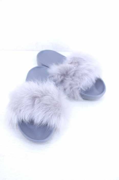 UGG （アグ） W ROYALE ファー切替サンダル レディース シューズ