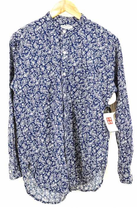 Engineered Garments (エンジニアードガーメンツ) 16SS Banded Collar Shirt Paisley Lawn メンズ トップス