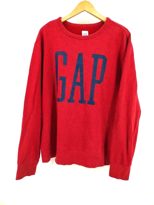 Gap（ギャップ） ロゴプリント クルーネックスウェット メンズ トップス