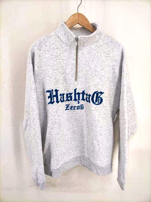 USED古着（ユーズドフルギ） 06 HASHTAG ハイネックハーフジップスウェット メンズ トップス