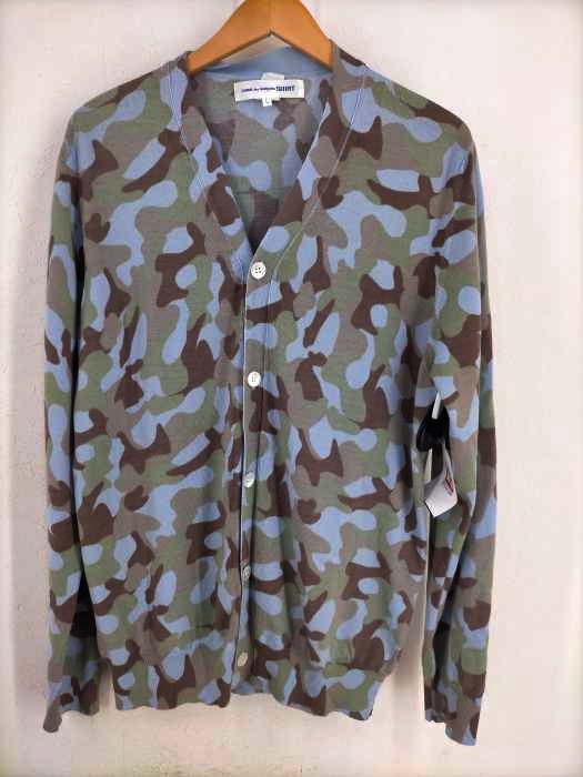 COMME des GARCONS SHIRT（コムデギャルソンシャツ） S20 12SS カモ柄カーディガン メンズ トップス