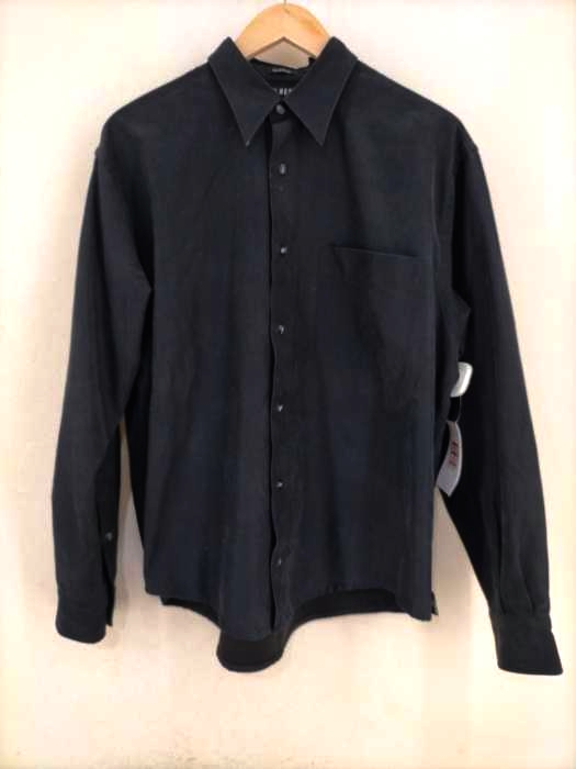 JOHN HENRY(ジョンヘンリー) フェイクスエード長袖シャツ メンズ トップス