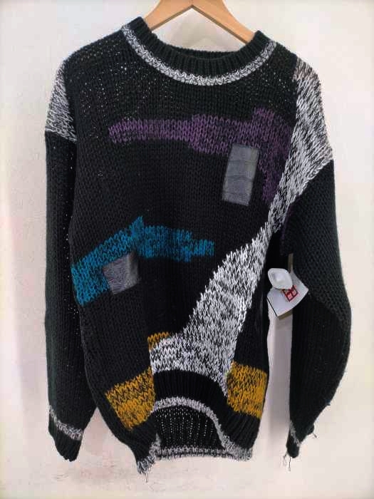 USED古着（ユーズドフルギ） CODE ZERO 総柄ニット メンズ トップス  