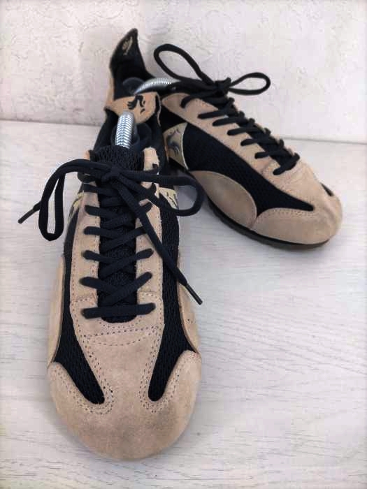 le coq sportif（ルコック スポルティフ） メッシュスウェード切替スニーカー レディース シューズ