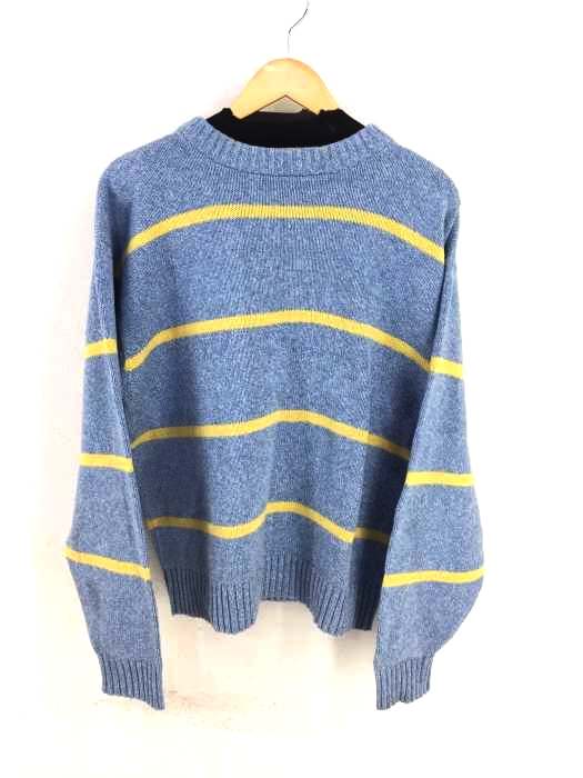 Eddie Bauer（エディーバウアー） 80～90s ボーダーコットンニット メンズ トップス