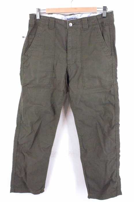 Wardrobe White Mountaineering () ARMY RIP OVERDYE PANTS ベイカーパンツ メンズ パンツ